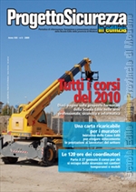 leggi Progetto Sicurezza Nr. 6, anno 2009